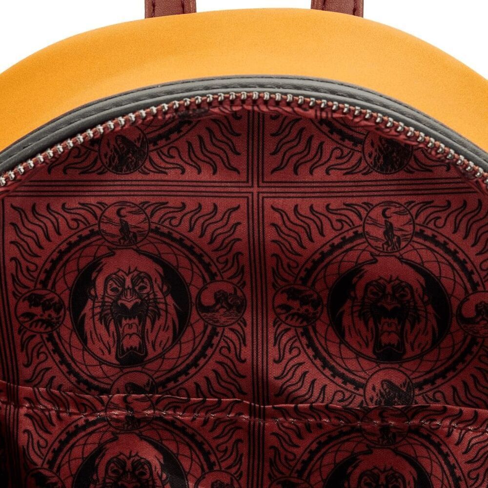 NWT Loungefly Disney Lion King Villains Scene Scar Mini Backpack - Picture 2 of 3